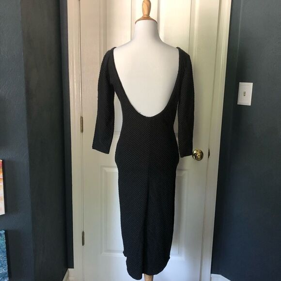 Ecote long sleeve Scoop Back Maxi dress - Picture 4 of 8